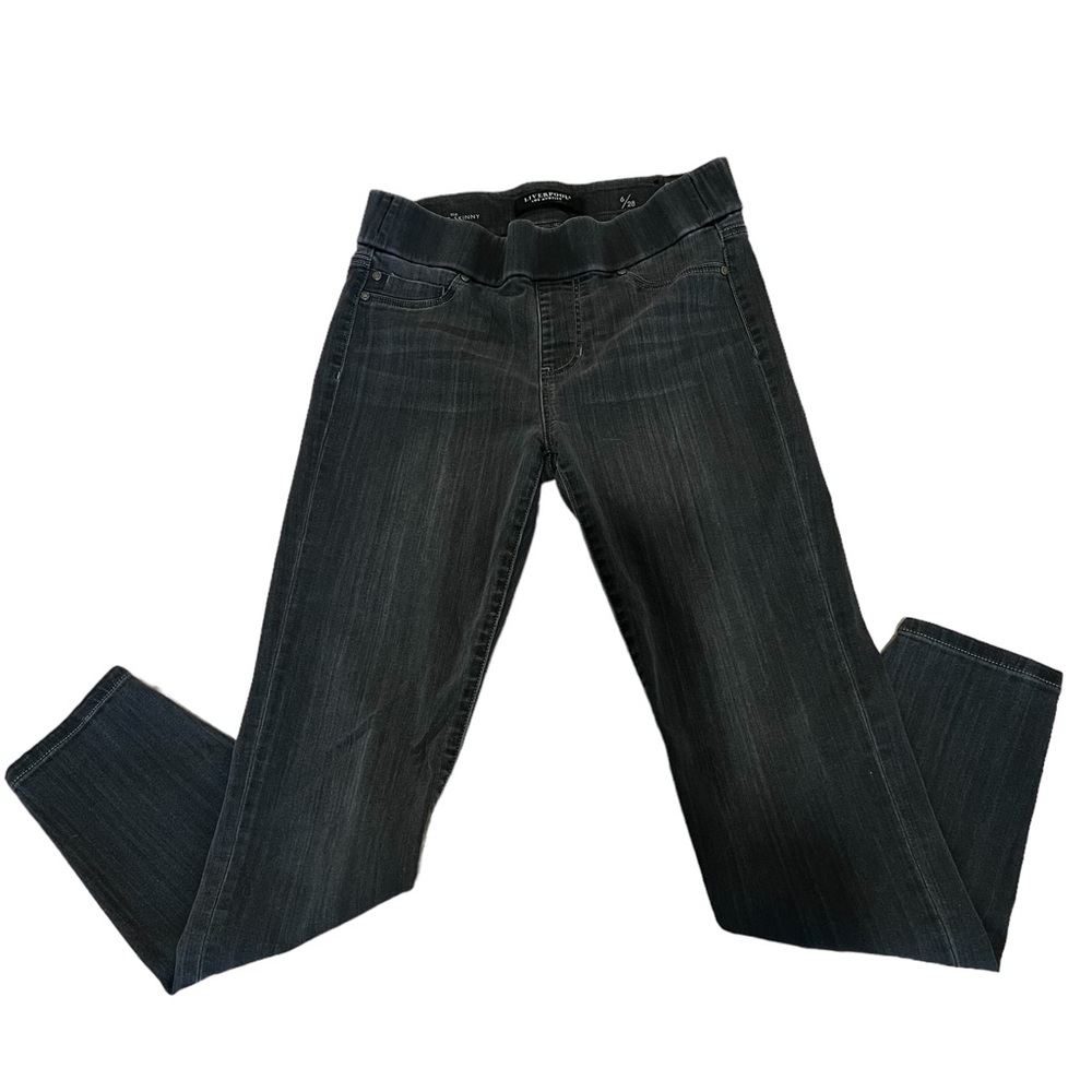 Liverpool of Los Angeles pull on skinny Jeans Size 6/28